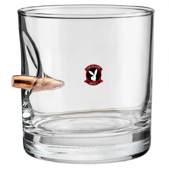 Discover VMAQ 2 Bullet Whiskey Glasses