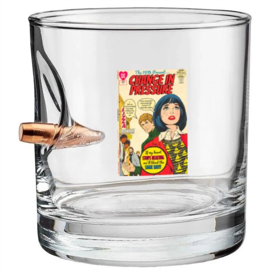Discover The 1975 Pressure Vintage Comic Bullet Whiskey Glasses