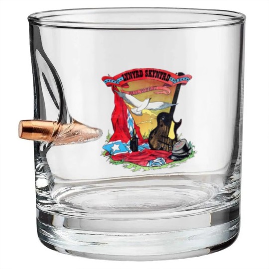 Discover Lynyrd Skynyrd Fall 1977 Tour Bullet Whiskey Glasses