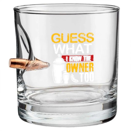 Discover Guess What I Know The Owner Too Waitress Bullet Whiskey Glasses