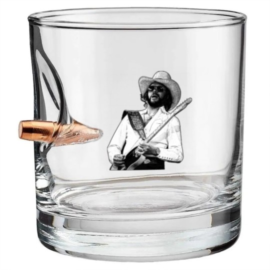 Discover Hank Williams jr. Retro - Hank Williams Jr - Bullet Whiskey Glasses