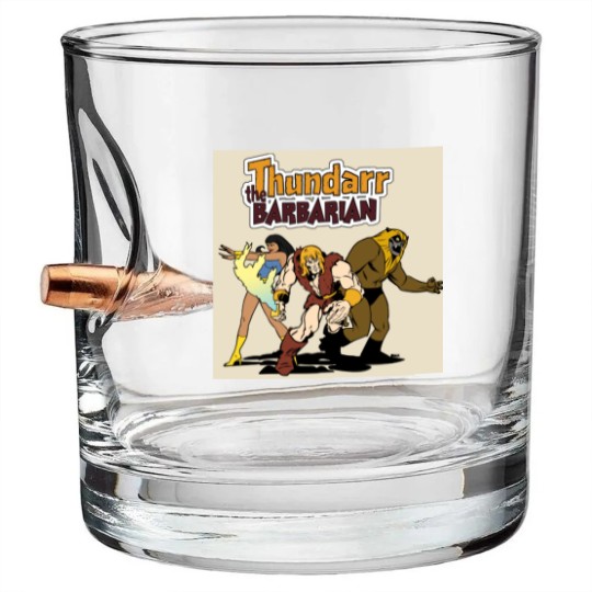 Discover Thundarr The barbarian Bullet Whiskey Glasses