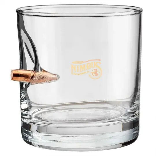 Discover Nimbus Racing Broom Company Unisex Bullet Whiskey Glasses Bullet Whiskey Glasses