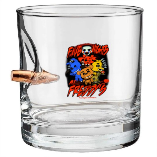 Discover Five Nights at Freddy's Freddy & Friends Funko Pop Bullet Whiskey Glasses
