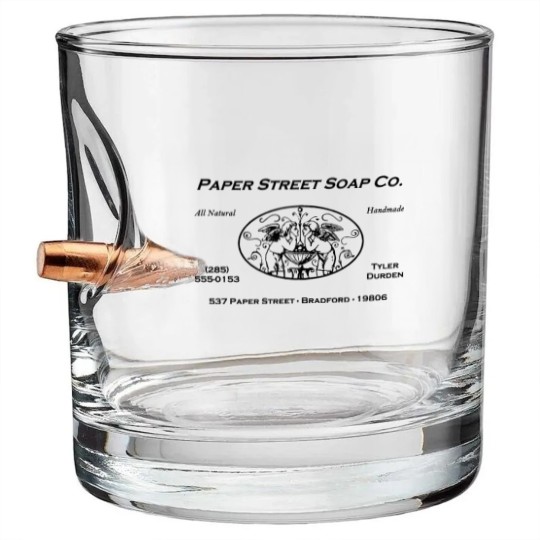 Discover Paper Street Soap Company - Fight Club - Bullet Whiskey Glasses