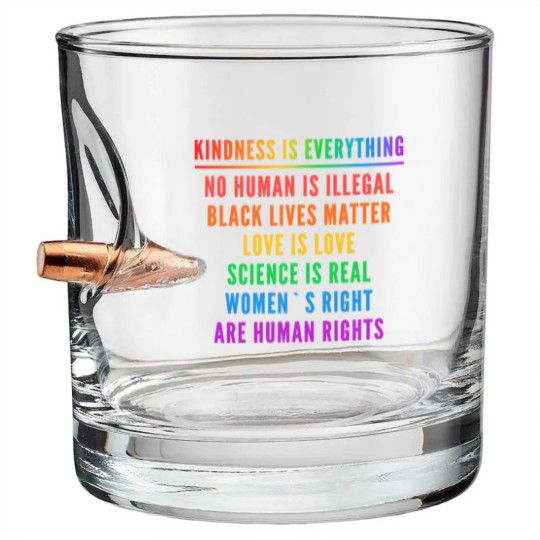 Discover Human rights quotes Bullet Whiskey Glasses