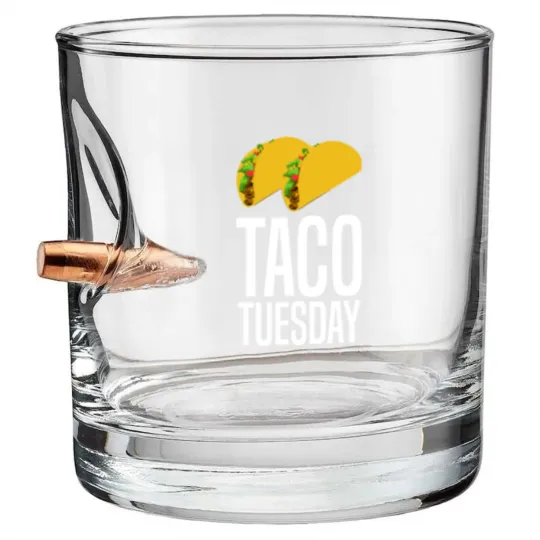 Discover Taco Tuesday Bullet Whiskey Glasses Bullet Whiskey Glasses Bullet Whiskey Glasses