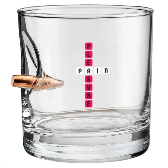 Discover BDSM Sub Dom Pleasure Pain Devot Dominant Fetish Bullet Whiskey Glasses