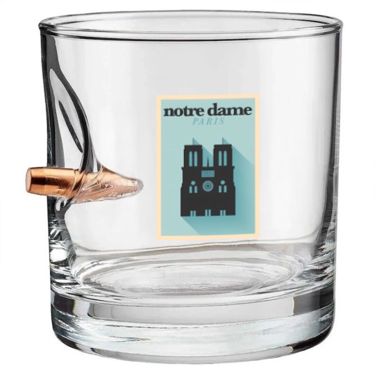 Discover ND Paris Poster Design - ND - Bullet Whiskey Glasses