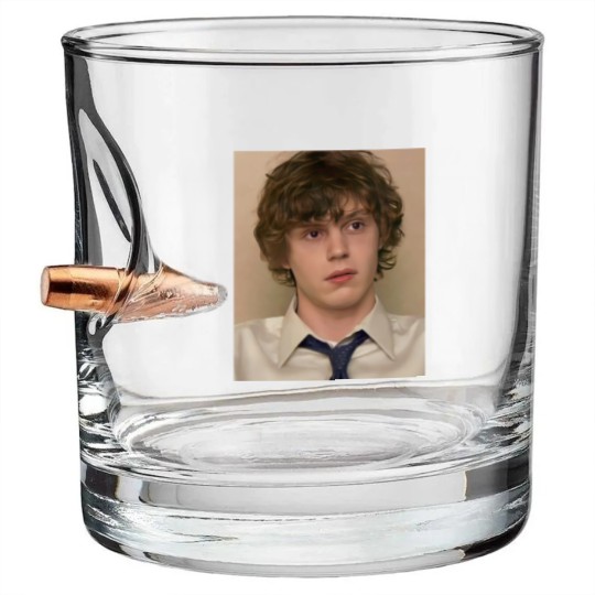 Discover EVAN PETERS Bullet Whiskey Glasses | Evan Peters Homage Bullet Whiskey Glasses