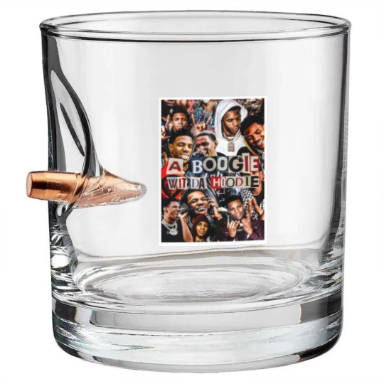 Discover A Boogie Wit Da Boogie Collage Bullet Whiskey Glasses Bullet Whiskey Glasses