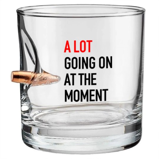 Discover A Lot Going On At The Moment New Eras Youth Bullet Whiskey Glasses, 2023 Concert Bullet Whiskey Glasses