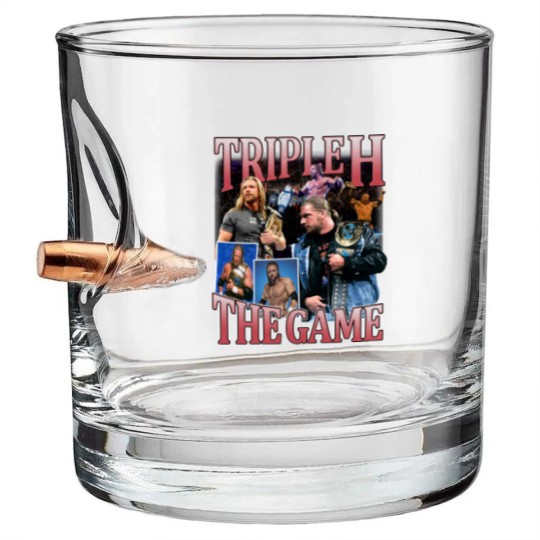 Discover Retro Triple H Bullet Whiskey Glasses, Triple H Vintage Bullet Whiskey Glasses