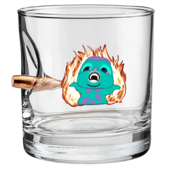 Discover Bibble Meme Illustrated Active Bullet Whiskey Glasses