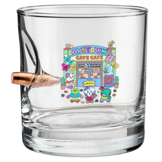 Discover Cavetown Cave Cafe Bullet Whiskey Glasses, Cavetown merch, Cavetown Bullet Whiskey Glasses, Lemon Boy