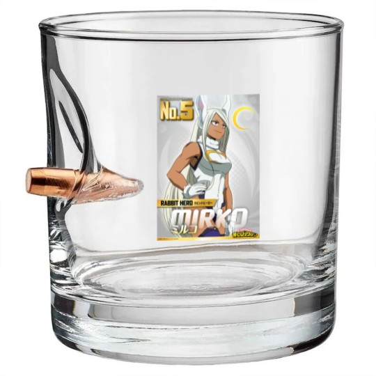 Discover Hero Mirko From Bnha Bullet Whiskey Glasses
