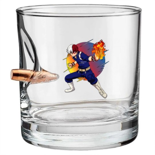 Discover Boku no hero academia - Shoto Todoroki - Shoto Todoroki - Bullet Whiskey Glasses