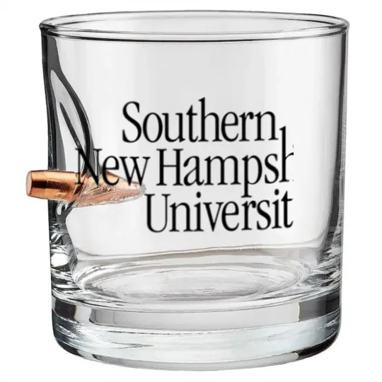 Discover Southern New Hampshire University Bullet Whiskey Glasses