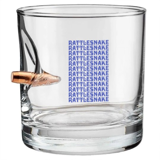 Discover King Gizzard Rattlesnake 1 Bullet Whiskey Glasses