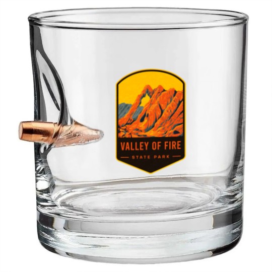Discover Valley Of Fire State Park Bullet Whiskey Glasses