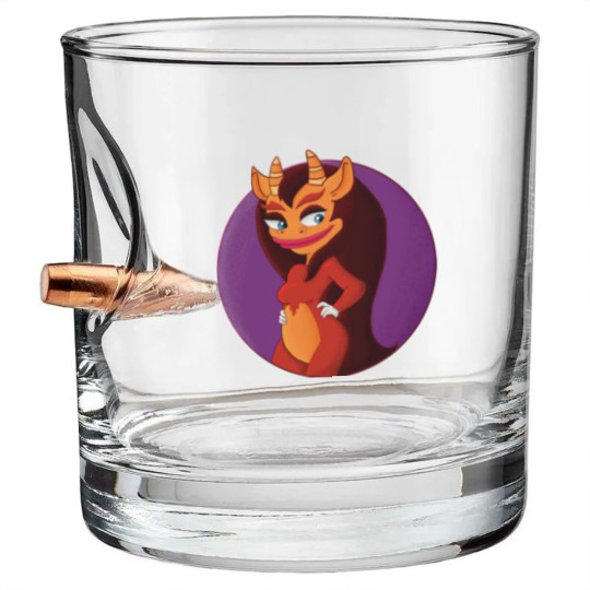 Discover Netflix Big Mouth Connie the Hormone Monstress Bullet Whiskey Glasses