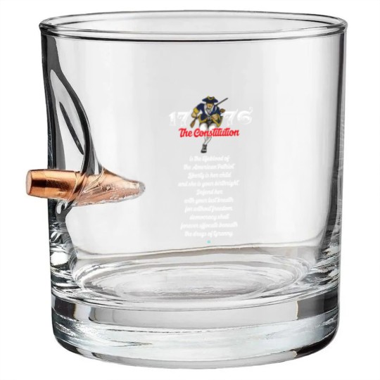 Discover The Constitution Bullet Whiskey Glasses