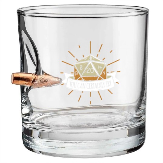 Discover You can Certainly Try Dragon Dice Wizard Gamer Bullet Whiskey Glasses