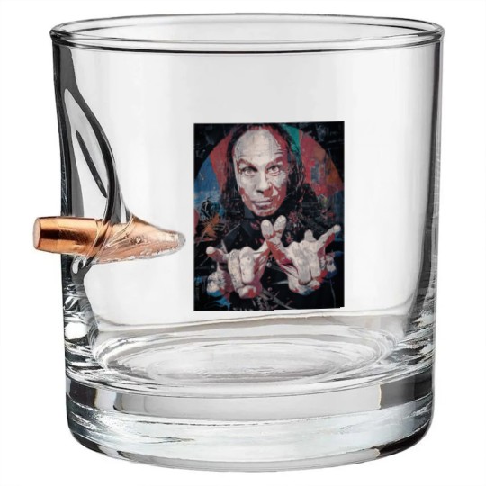 Discover Ronnie James Dio Bullet Whiskey Glasses