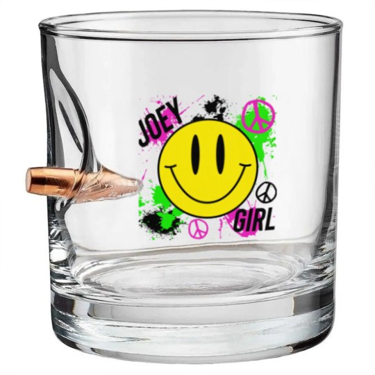 Discover Joey Girl NKOT Block Bullet Whiskey Glasses, Joey McIntyre, New Kids on Block, Retro, 80s, 90s Short-Sleeve Bullet Whiskey Glasses