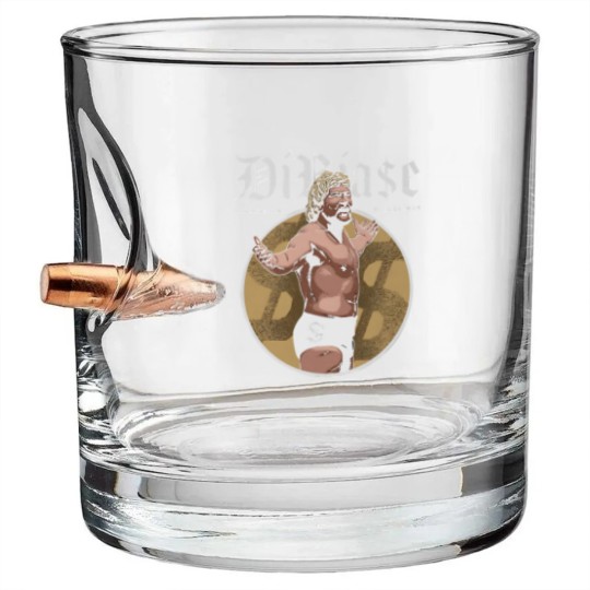 Discover Ted DiBiase Million Dollar Man Pose Bullet Whiskey Glasses