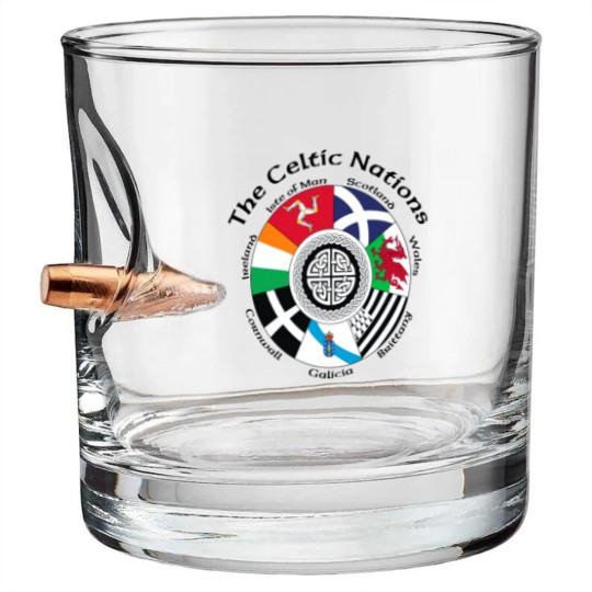 Discover The Celtic Nations Bullet Whiskey Glasses