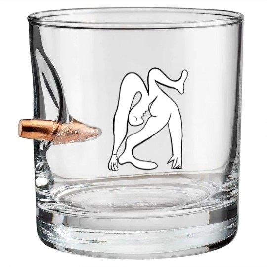 Discover Picasso - Black and White #1 - Picasso - Bullet Whiskey Glasses