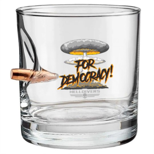 Discover Helldivers Bullet Whiskey Glasses