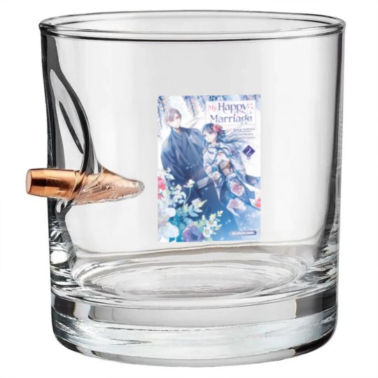 Discover My Happy Marriage PosterMy Happy Marriage Poster Bullet Whiskey Glasses