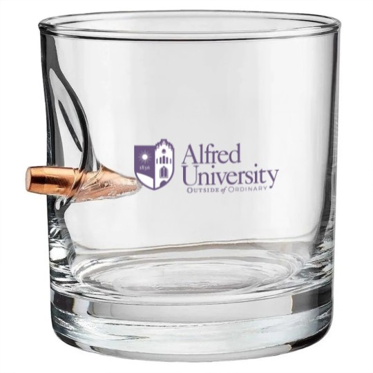 Discover Alfred University Bullet Whiskey Glasses
