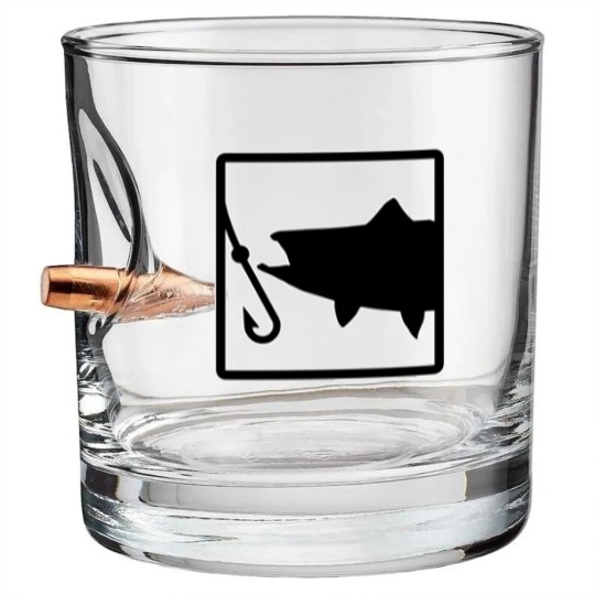 Discover fishing - Fishing - Bullet Whiskey Glasses