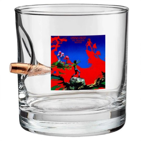 Discover My Favorite People Uriah Rock Band Heep Gifts For Fan Bullet Whiskey Glasses