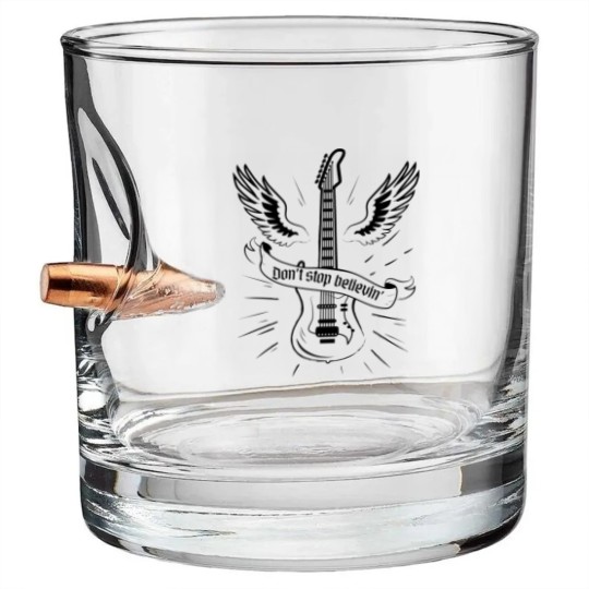 Discover Rock Band Bullet Whiskey Glasses, Concert Bullet Whiskey Glasses, Journey Band Bullet Whiskey Glasses, Guitar Bullet Whiskey Glasses