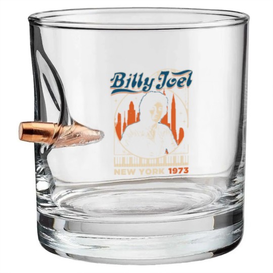 Discover Vintage Billy Joel 1973 New York State Bullet Whiskey Glasses