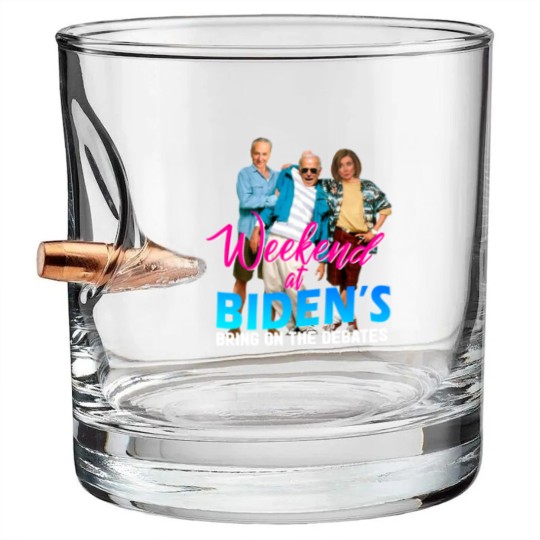 Discover Biden at Weekend Biden at Weekend Abolish Malarkey Abolish Malarkey Bullet Whiskey Glasses