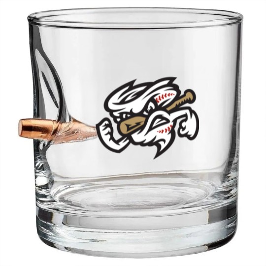 Discover Omaha Storm Chasers Sport Club 1 Art Bullet Whiskey Glasses