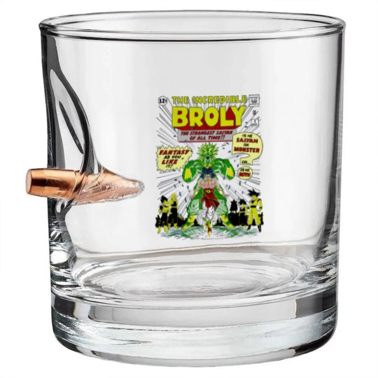 Discover The incredible Broly Bullet Whiskey Glasses