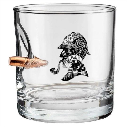 Discover Mr. Holmes Bullet Whiskey Glasses
