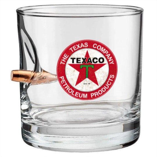 Discover TEXACO TEXAS PETROLEUM COMPANY Bullet Whiskey Glasses