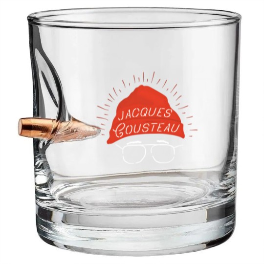 Discover Jacques Cousteau Bullet Whiskey Glasses