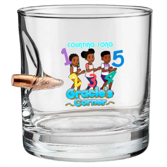 Discover Gracies Corner Phonics Kids Merch Bullet Whiskey Glasses