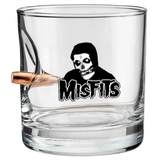 Discover The Misfits-Band Misfits-Band Bullet Whiskey Glasses