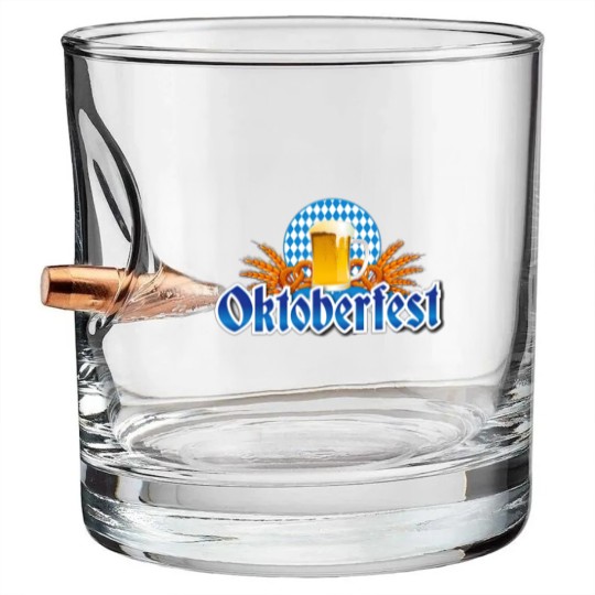 Discover Oktoberfest Inspired Design for German Oktoberfest Bullet Whiskey Glasses