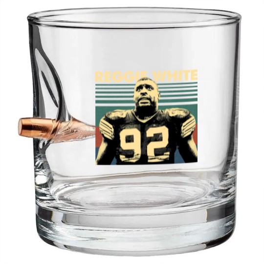 Discover Reggie White Vintage Bullet Whiskey Glasses