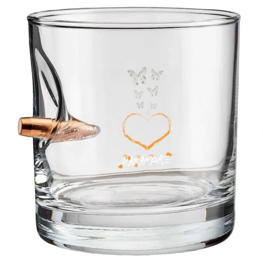 Discover Vintage Brand New Eyes Bullet Whiskey Glasses, Paramore Bullet Whiskey Glasses, Rock Band Bullet Whiskey Glasses, This Is Why Tour  2023